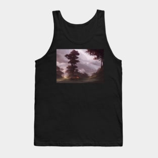 landscape nature wallpaper aestetic dreamland Tank Top